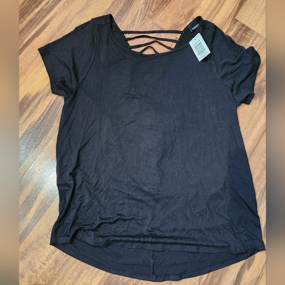 NWT Black torrid Blouse size 00